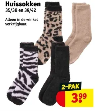 Aanbieding: Huissokken