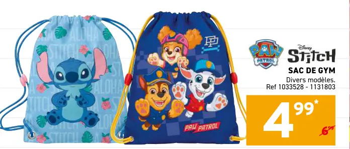 Offre: Sac de gym