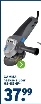 Aanbieding: GAMMA haakse slijper HS-115HP-