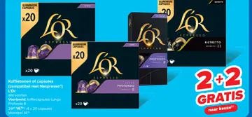 Aanbieding: Koffiebonen of capsules (compatibel met Nespr