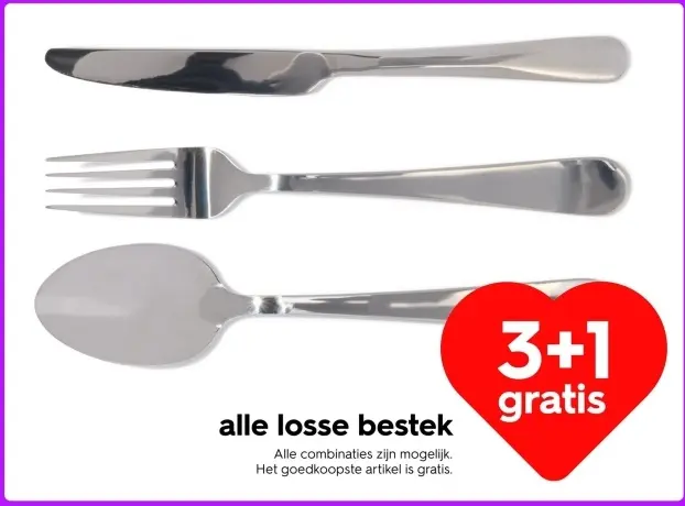 Aanbieding: losse bestek