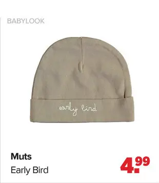 Aanbieding: Muts Early Bird