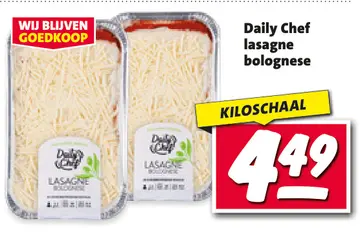 Aanbieding: Daily Chef lasagne bolognese