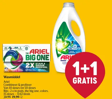 Aanbieding: Ariel wasmiddel