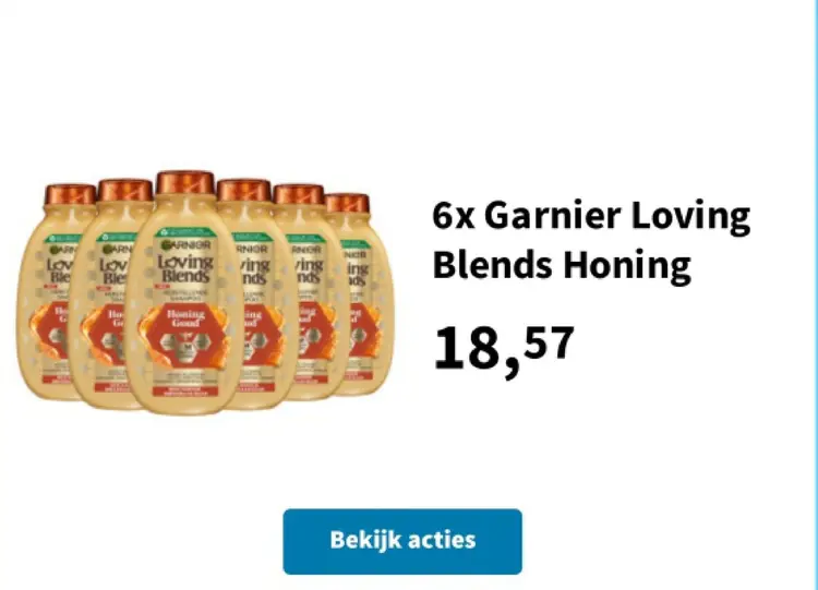 Promotie: Loving Blends Honing