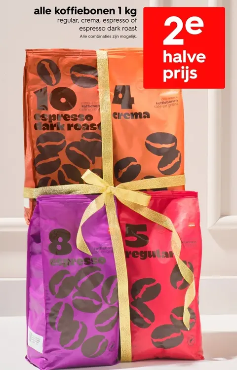 Aanbieding: koffiebonen