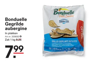 Aanbieding: Bonduelle Gegrilde aubergine