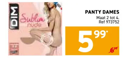 Promotie: Panty dames