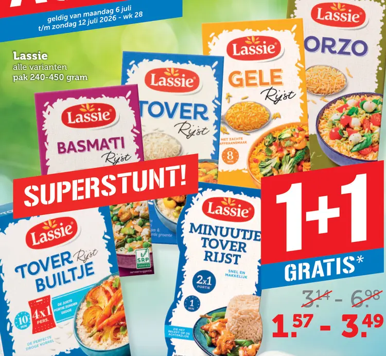 Aanbieding: Lassie rijst