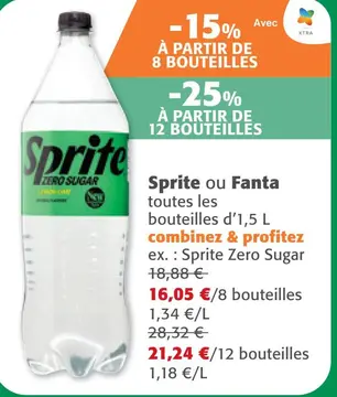 Offre: Sprite ou Fanta