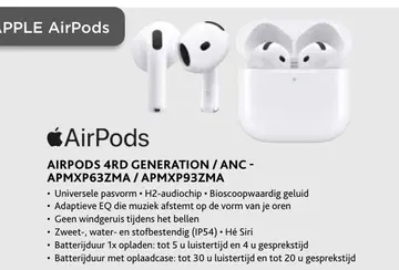Aanbieding: APPLE AirPods