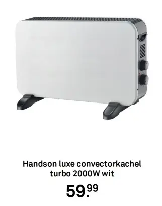 Aanbieding: luxe convectorkachel