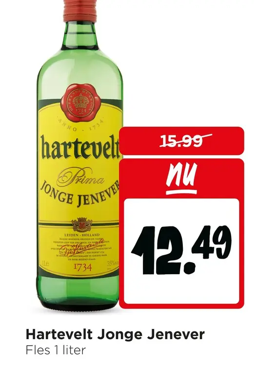 Aanbieding: Hartevelt Jonge Jenever