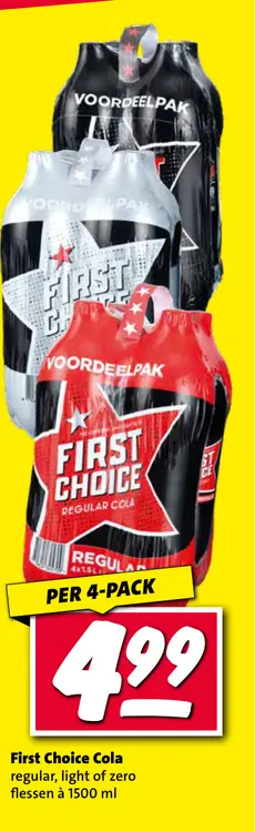 Aanbieding: First Choice Cola