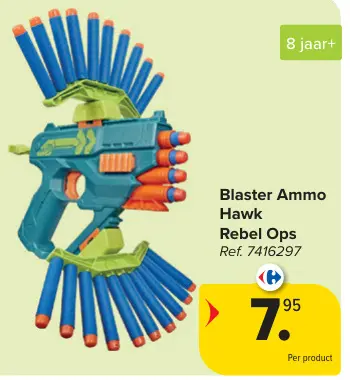 Promotie: Blaster Ammo Hawk Rebel Ops