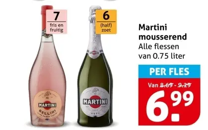 Aanbieding: Martini mousserend
