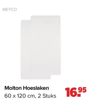 Aanbieding: Molton Hoeslaken