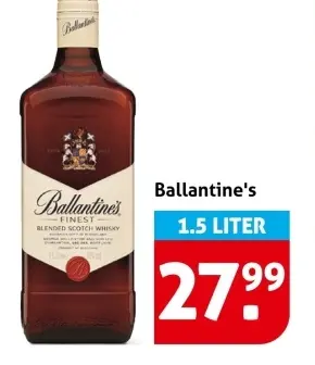 Aanbieding: Ballantine's Finest Blended Scotch Whisky