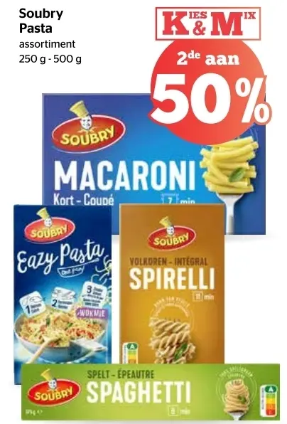Aanbieding: Soubry Pasta