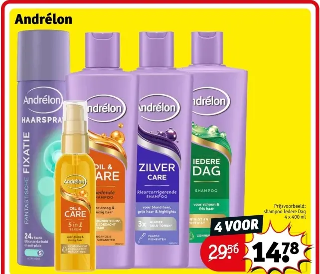 Aanbieding: Andrélon shampoo Iedere Dag
