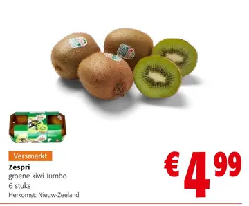 Aanbieding: Zespri groene kiwi Jumbo