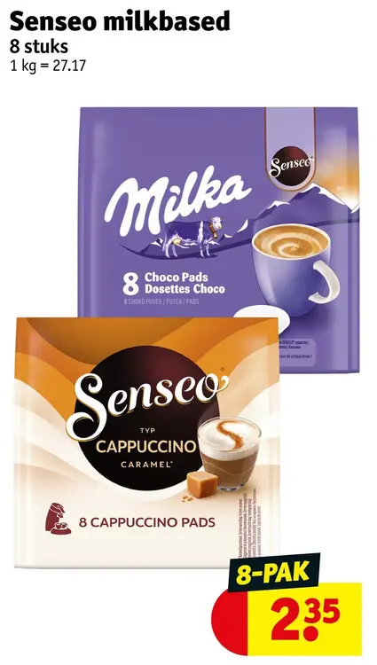 Promotie: Senseo milkbased