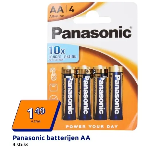 Promotie: Batterijen AA