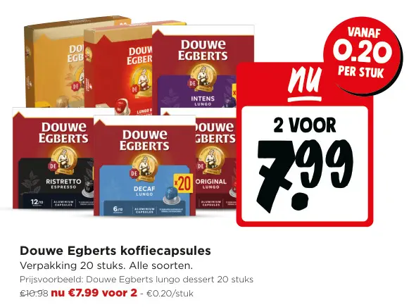Promotie: Koffiecapsules