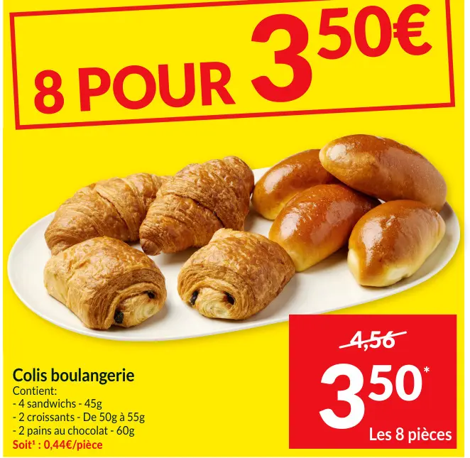 Offre: Colis boulangerie