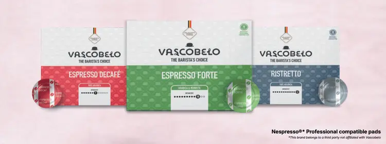 Aanbieding: Espresso decafé, espresso forte, ristretto