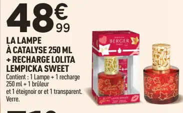 Offre: La lampe à catalyse + recharge Lolita lempicka sweet