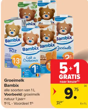 Aanbieding: Groeimelk Bambix