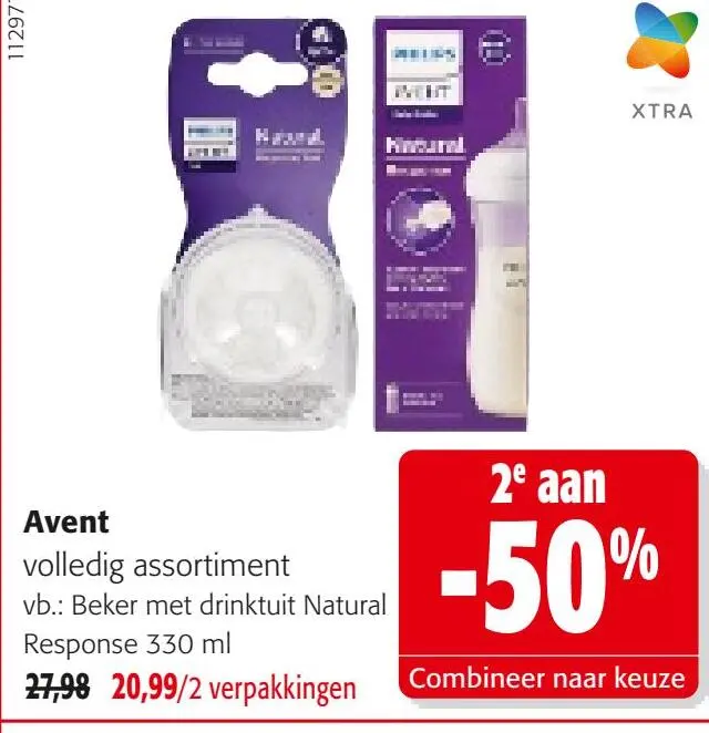 Promotie: Beker met drinktuit Natural Response