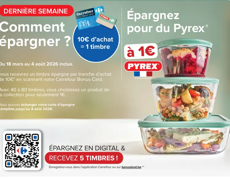 Offre: Pyrex