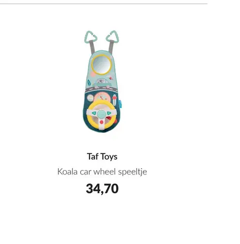 Aanbieding: Koala car wheel speeltje