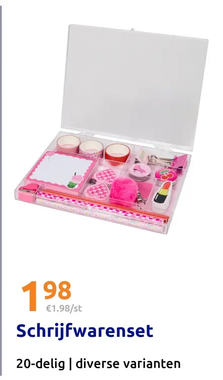Aanbieding: Schrijfwarenset