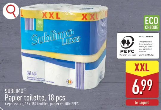 Offre: Papier toilette