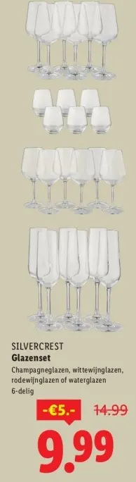 Aanbieding: Glazenset