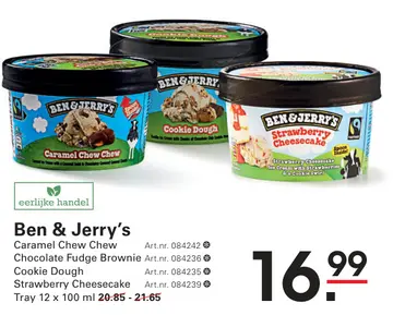 Aanbieding: Ben & Jerry's Tray