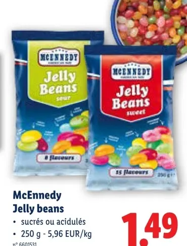 Offre: Jelly beans