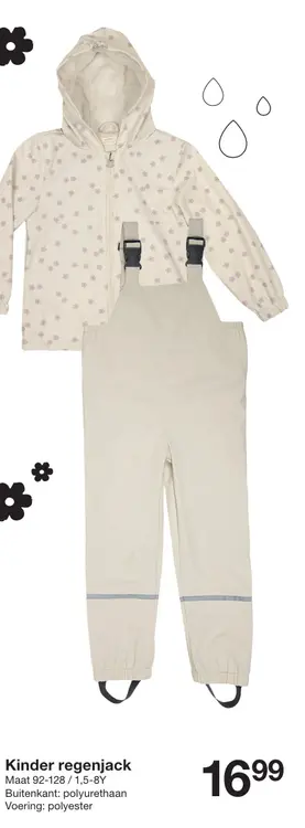 Aanbieding: Kinder regenjack