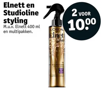 Aanbieding: Elnett en Studioline styling