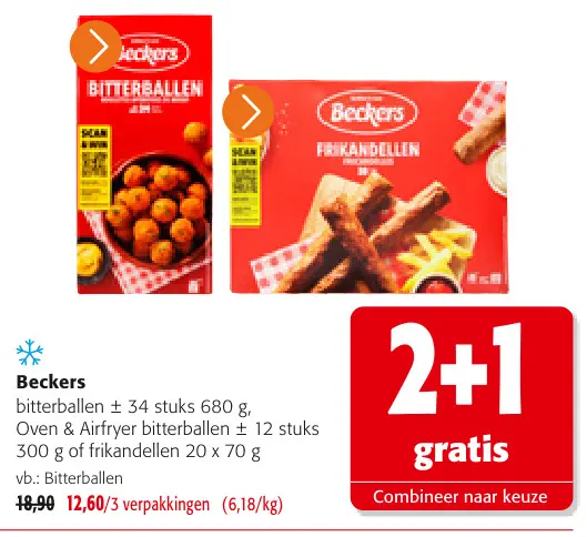 Promotie: Bitterballen of Frikandellen
