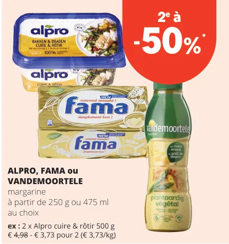 Offre: Margarine