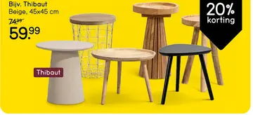 Aanbieding: Heel veel bijzettafels