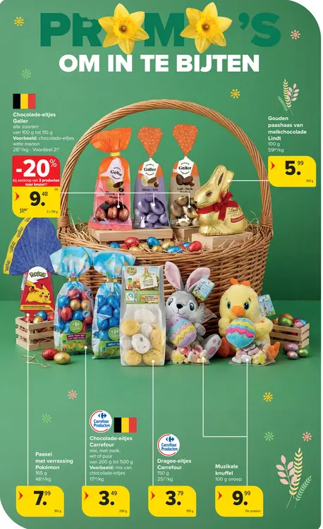 Promotie: Pasen