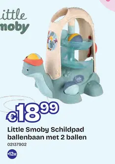 Aanbieding: Little Smoby Schildpad Ballenbaan met 2 Ballen