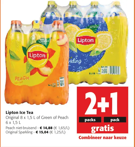 Promotie: Lipton Ice Tea