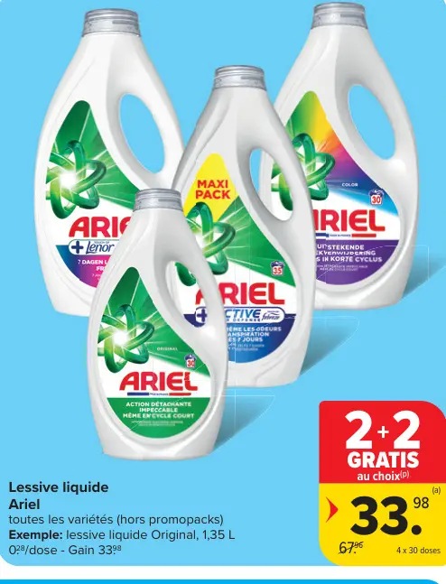 Offre: Lessive liquide