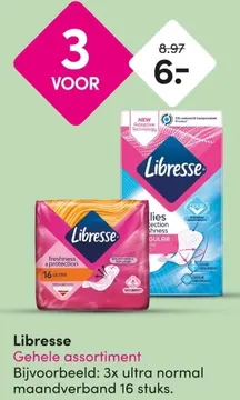 Aanbieding: Libresse Gehele assortiment